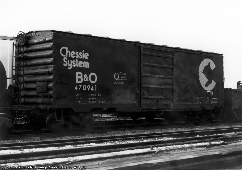 B&O Boxcar 470941